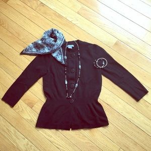 Ann Taylor black cashmere sweater - Small Petite